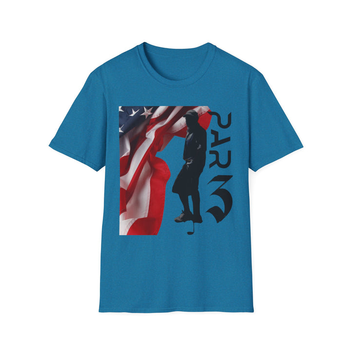 PAR3s "American Flag Design" - Softstyle T-Shirt