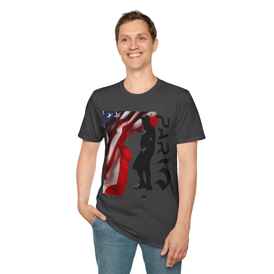 PAR3s "American Flag Design" - Softstyle T-Shirt