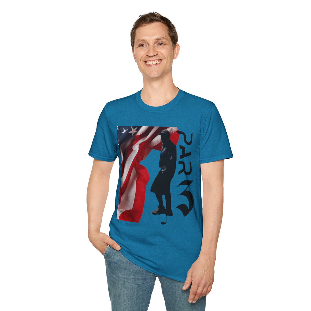 PAR3s "American Flag Design" - Softstyle T-Shirt