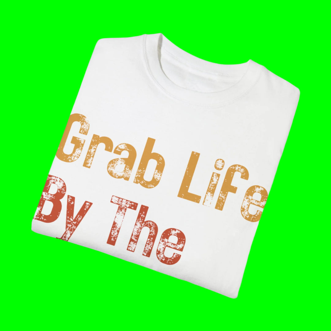 "Grab Life By The Golf Balls" -  Garment-Dyed T-Shirt