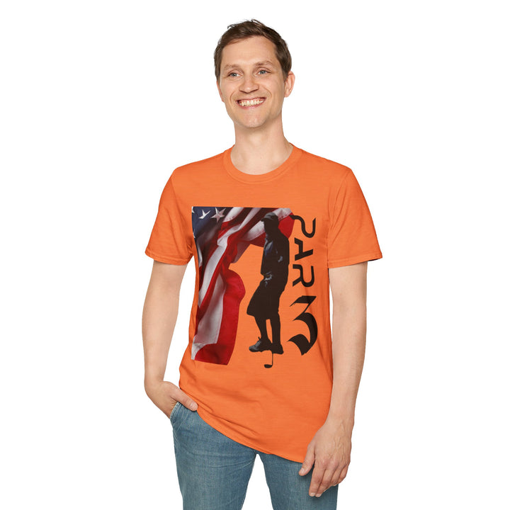 PAR3s "American Flag Design" - Softstyle T-Shirt