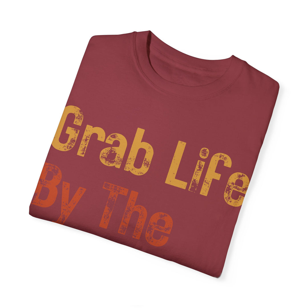 "Grab Life By The Golf Balls" -  Garment-Dyed T-Shirt