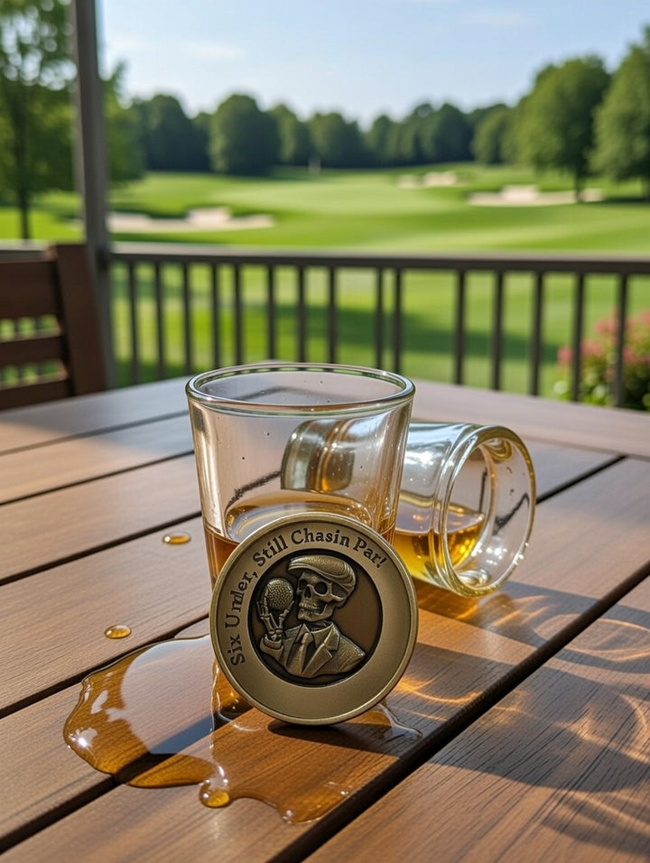 Challenge Coin "Still Chasin Par"