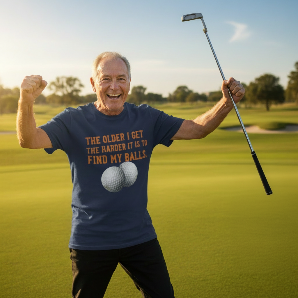 “The Older I Get The Harder It Is To Find My Balls”