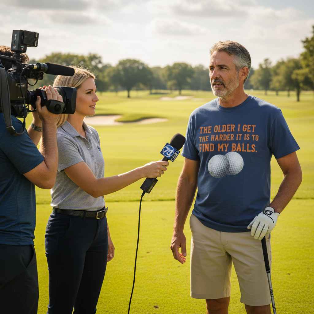 “The Older I Get The Harder It Is To Find My Balls”