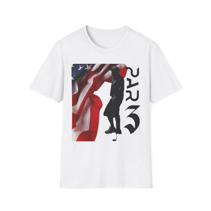 PAR3s "American Flag Design" - Softstyle T-Shirt