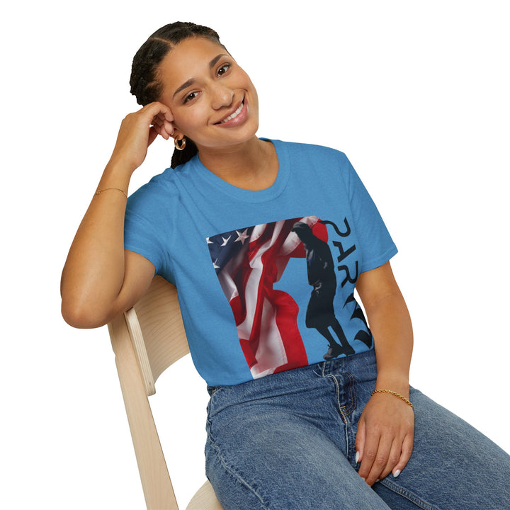 PAR3s "American Flag Design" - Softstyle T-Shirt
