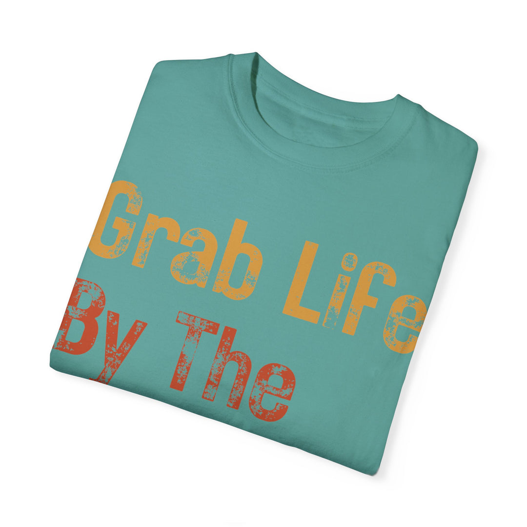 "Grab Life By The Golf Balls" -  Garment-Dyed T-Shirt