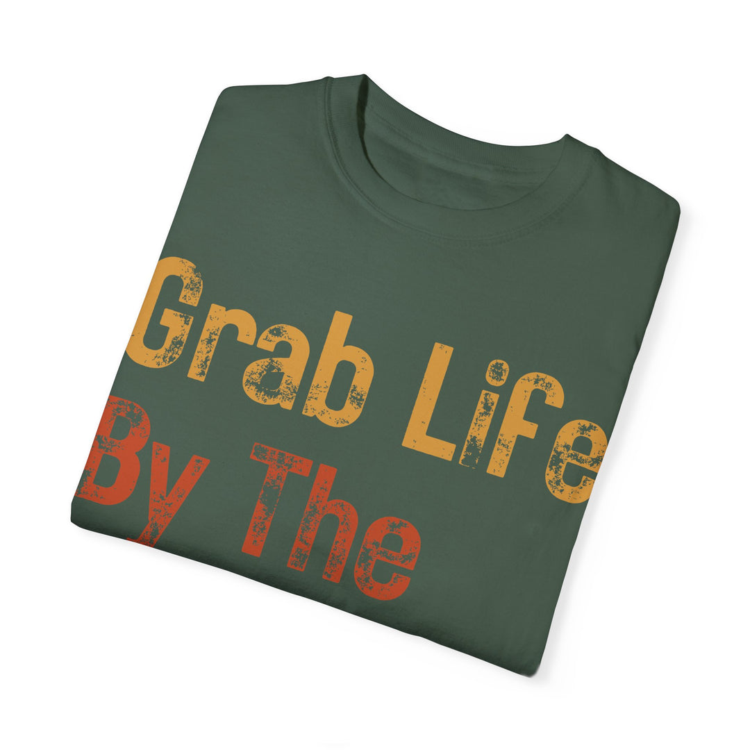"Grab Life By The Golf Balls" -  Garment-Dyed T-Shirt