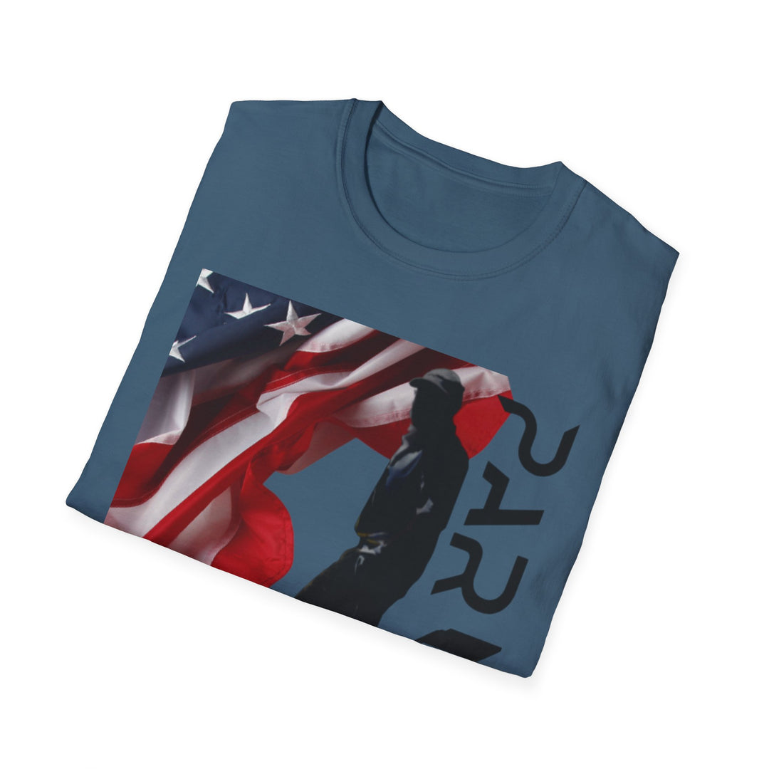 PAR3s "American Flag Design" - Softstyle T-Shirt