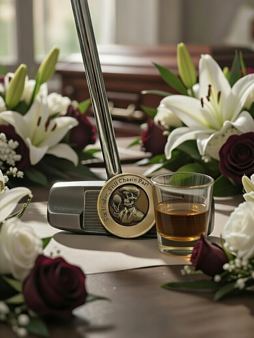 Challenge Coin "Still Chasin Par"